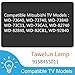 Tawelun 915B455011 lamp for mitsubishi WD73640 WD-73740 WD-73840 WD-73C11 WD-73CA1 WD-92840 WD-82740 WD-82840 WD-82CB1 915B455011-pvip, 915b455011-dlp lamp,915B455011 projector lamp with housing