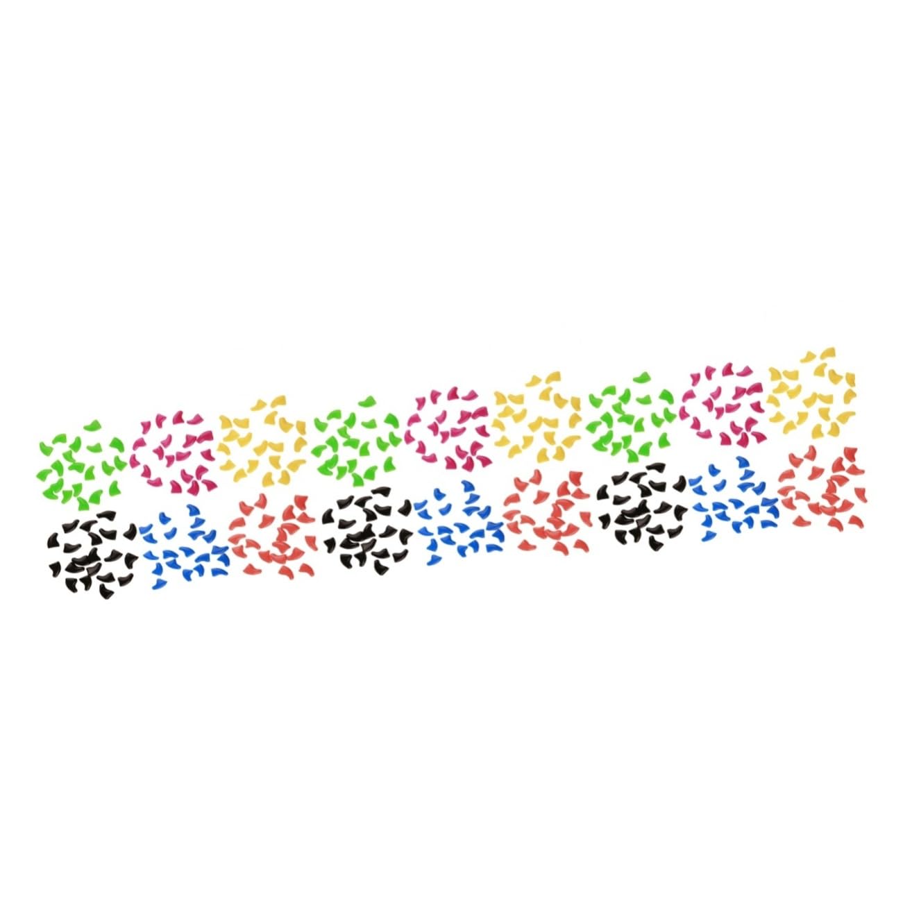 FOMIYES 360 Pièces Casquettes De Griffe De Chat Casquettes à Griffes Couvre-Ongles pour Chat Couvre-Griffes De Chat