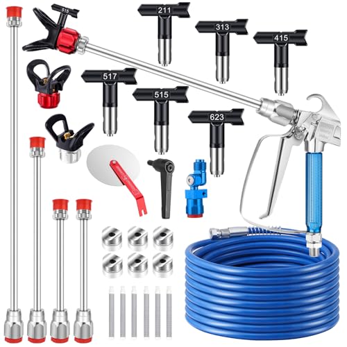 22Pcs Airless Paint Sprayer Gun Kit