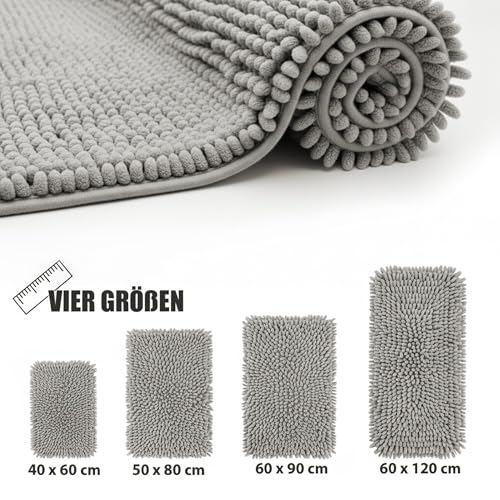 Tapis de bain absorbant séchage rapide HELLSER antidérapant - 7