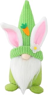 NOLITOY 1Pc Boneca De Páscoa Bicho De Pelúcia Bicho De Pelúcia Decorações De Primavera Coelhinho De Pelúcia Gnomo De Páscoa Gnomo Coelho De Pelúcia Gnomo Coelhinho Da Páscoa Gnomos