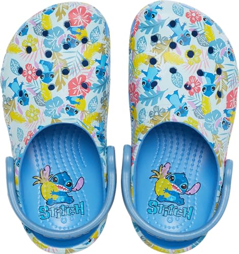 Image of Crocs Kids Stitch Classic Clog (Little Kid /Big Kid) | Casual Shoes