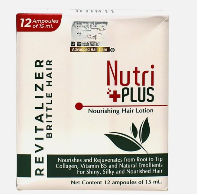 _Lenier Nutri Plus Nourishing Hair Lotion 12x15ml - with a comb