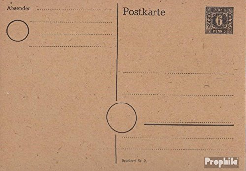Carte postale Zone soviétique 1945 document entier postal rare pour collectionneur