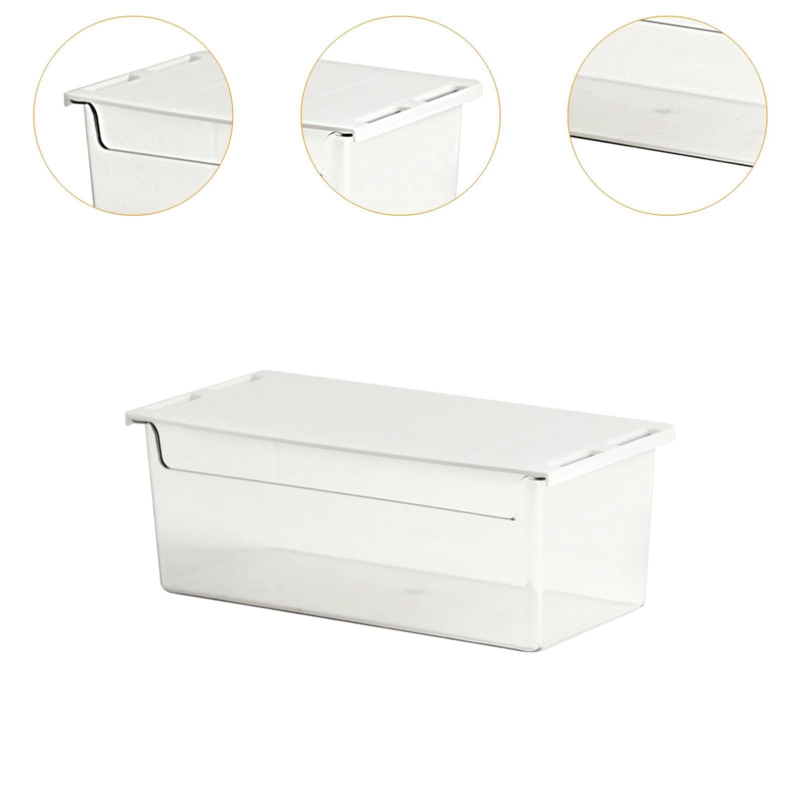 BNF® Under Desk Storage Drawer Case Container Attachment for Kitchen School Table 21cmx10cmx7.5cm|Home & Garden |Household Supplies & Cleaning|Home Organization|Storage Boxes 4