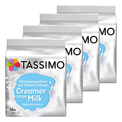 Tassimo Spécialité Laitière, Lot de 4, 4 x 16 T-Discs