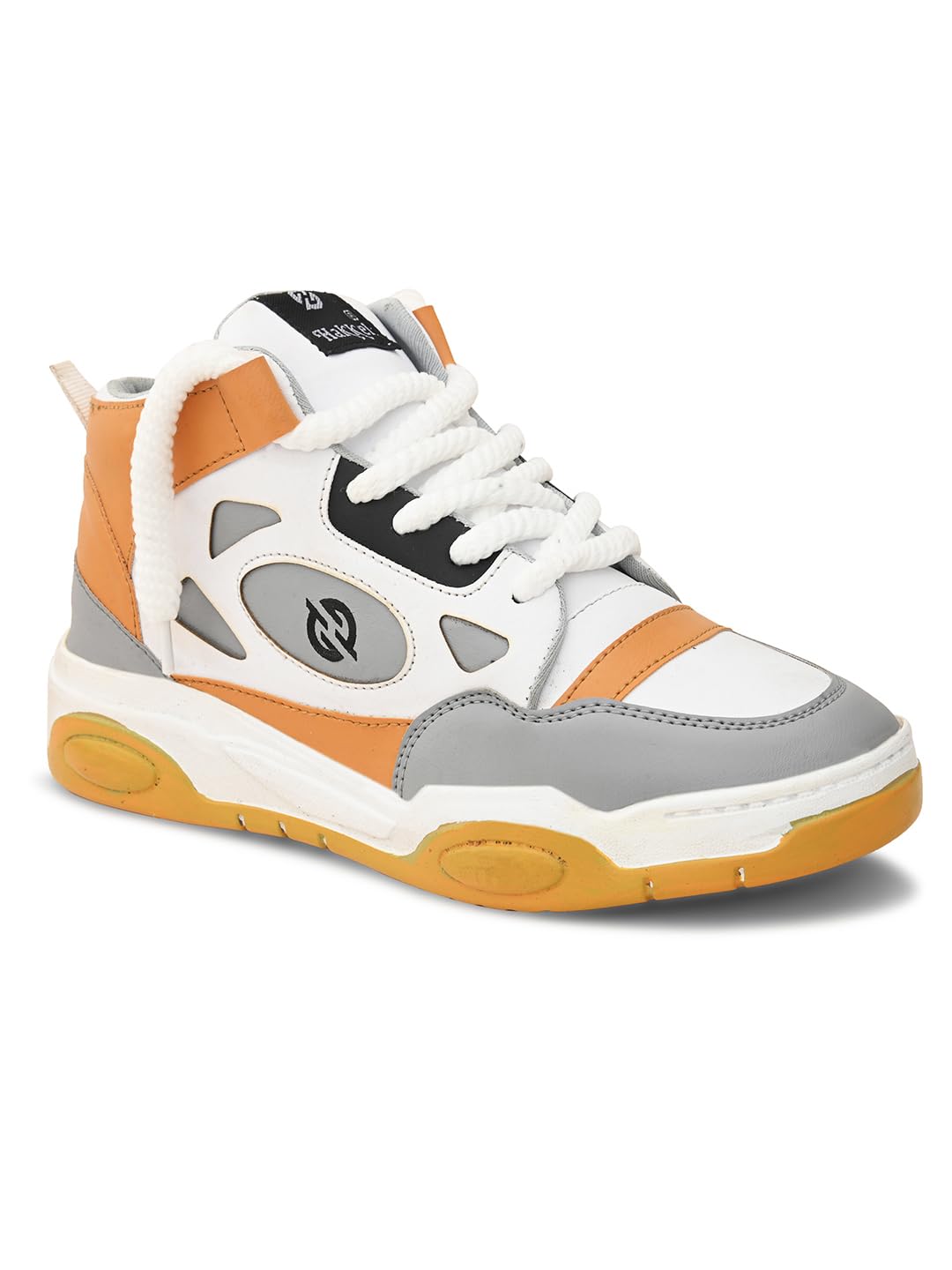 See full amazon price history chart for Mens Synthetic Mid Top Sneakers Casual Shoes (10, Orange) Mens Synthetic Mid Top Sneakers Casual Shoes (10, Orange) (B0D56BXC44) Amazon Price History, Amazon Price Tracker