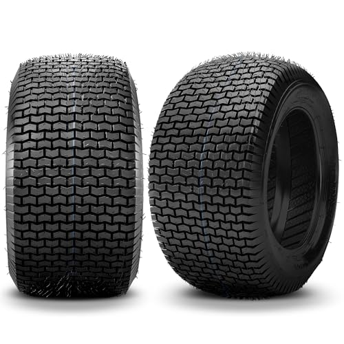 YINTATECH 22x9.50-12 Lawn Mower Tires 22x9.5-12 Tractor Turf Tires 22-9.50-12 Lawn Tractor Tires 4 Ply Tubeless Tires for Lawn & Garden Riding Mower Tractor Golf Cart 1340 lbs Capacity Set of 2