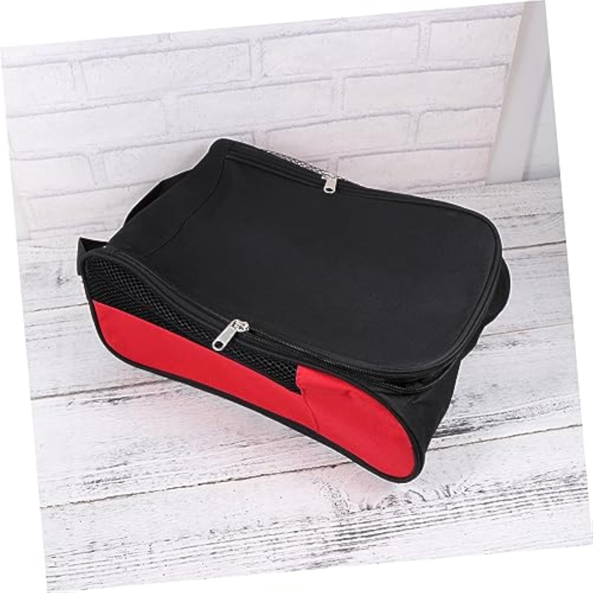 Golf Equipment Accessory Bag, Zippered Shoe Storage