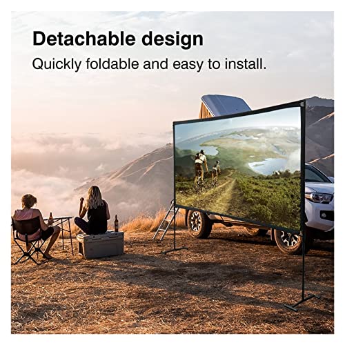 Pantalla portátil para proyector 100-120 pulgadas 16:9 miniatura 5