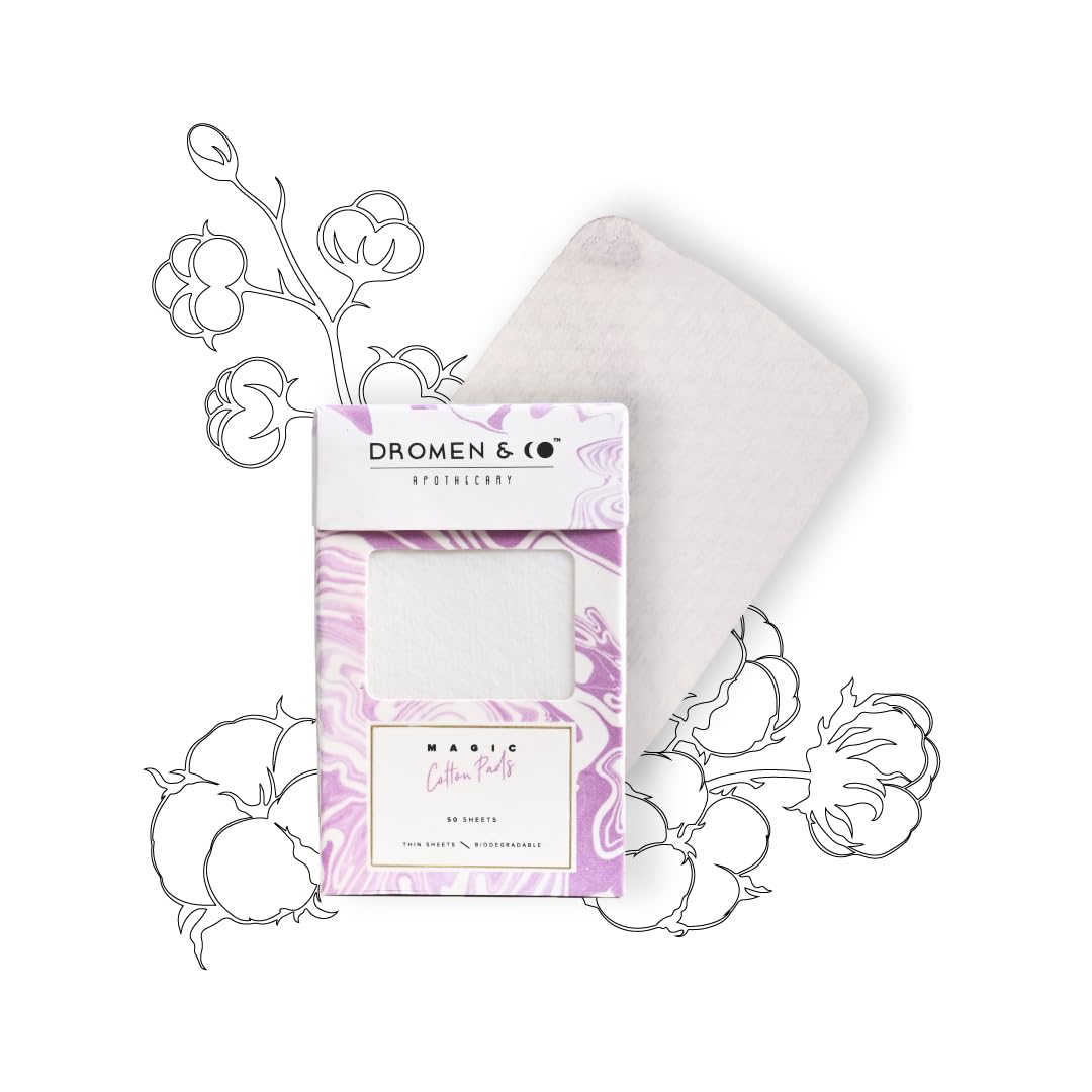 Dromen & Co Magic Cotton Pads | Makeup Removal | Includes 50 Pads-picture-16