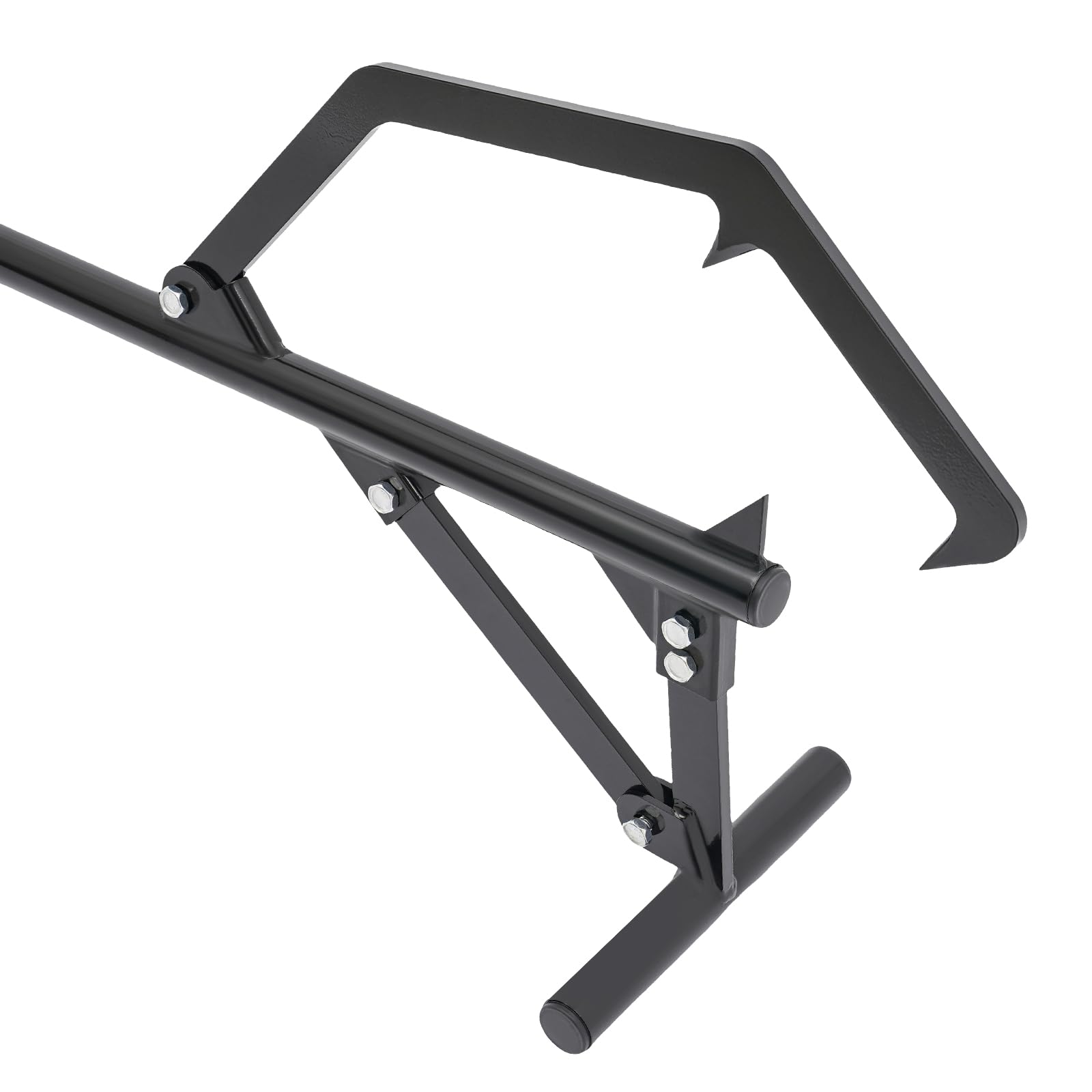 Timberjack Cric à bois, 63,5 cm, réglable, pour bûcheron, rouleau d'abattement, crochet à roulettes, capacité de charge 600 kg, pour rouler et soulever les bûches