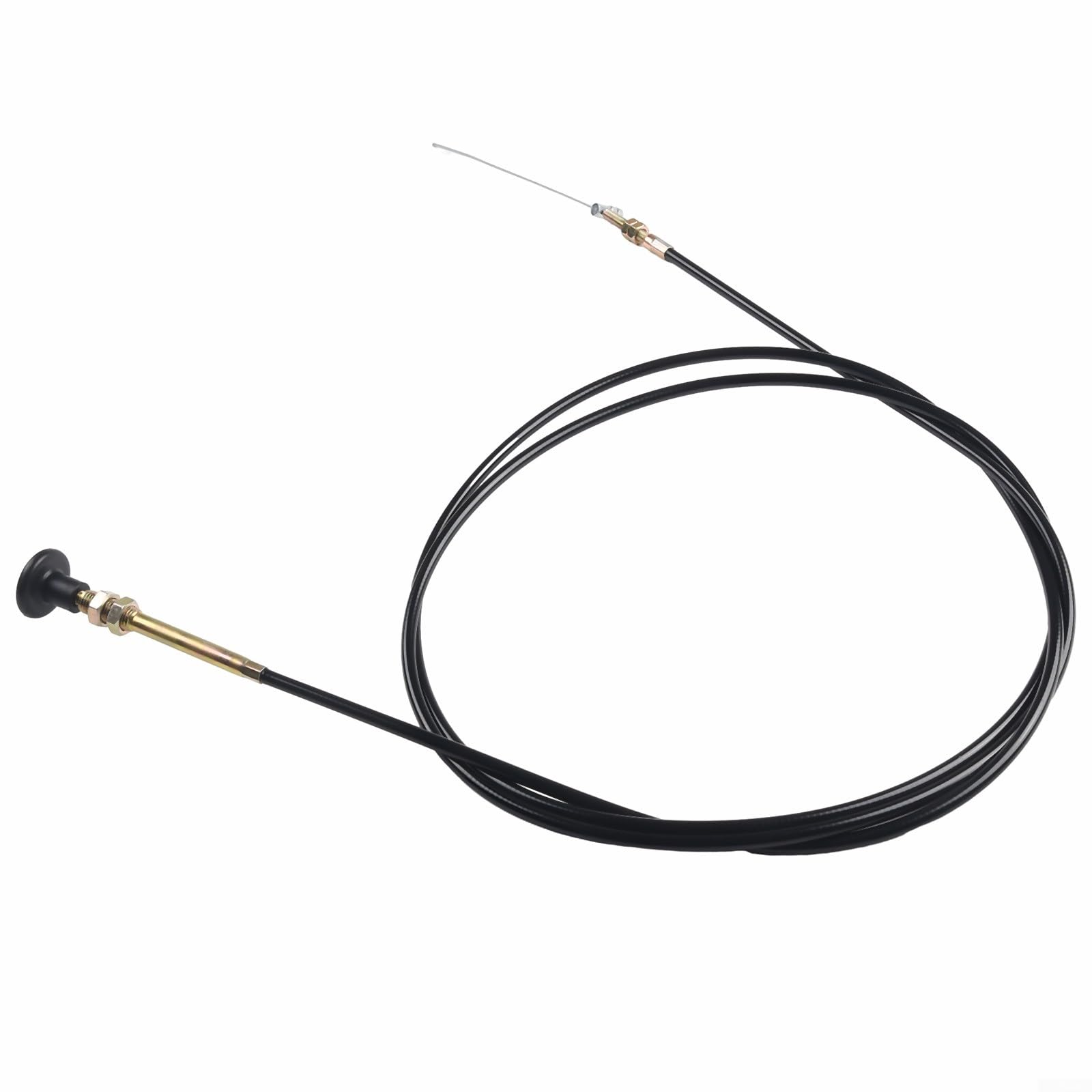 Reliable Stop Choke Bowden Cable Wire Control Bonnet Throttle Fuel Commercial 25m Improve Engine Efficiency 2 5m Length (2.5m Reliable Stop Choke Bowden Cable Wire Control Bonnet Throttle Fuel Commercial 25m Improve Engine Efficiency 2 5m Length (2.5m
