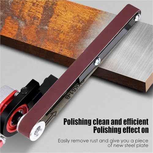 Ponceuse à bande pour meuleuse d'angle adaptateur mini ponceuse DIY