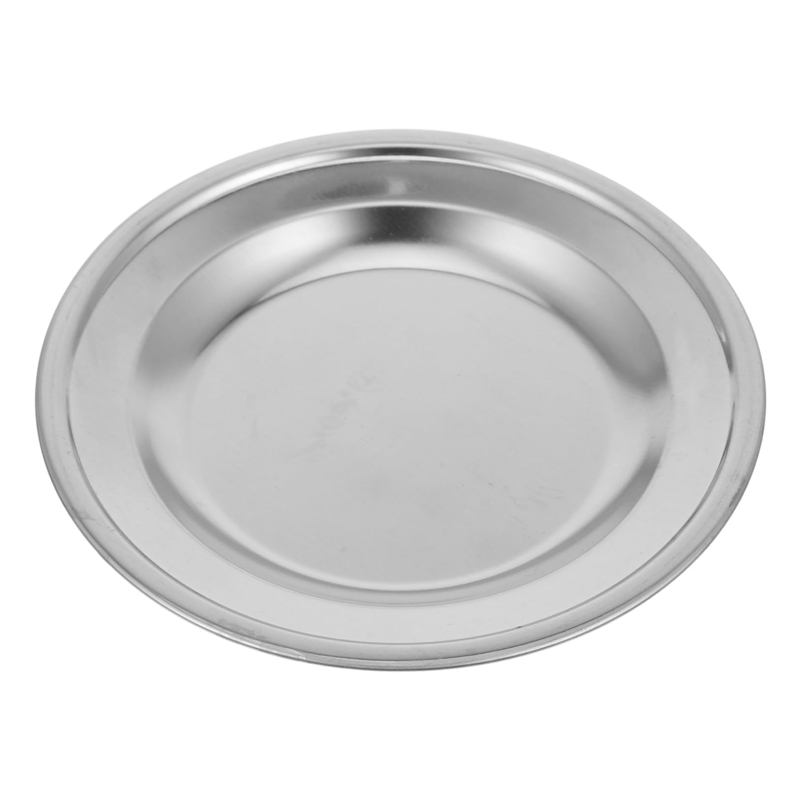 Ciieeo Metal Tea Bag Saucer Decorative Tea Bag Dish Round Coaster for End Table