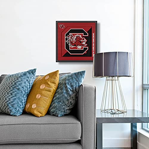 YouTheFan NCAA South Carolina Gamecocks 3D Logo Series Wall Art - 12x12 by YouTheFan - Image 2