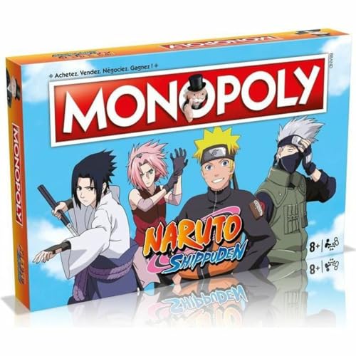 Monopoly Naruto Shippuden Hasbro La Boite - vue 2