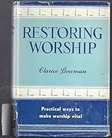 Restoring worship B0007ECIEK Book Cover