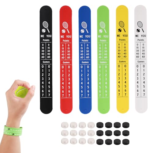 Pequeño marcador de tenis para pulsera: la solución para no olvidar los puntos del juego