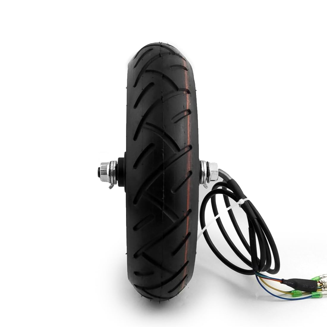Bezprzekładniowy 350 W, 25 cm, ultracienki bezszczotkowy silnik w piaście, 10 x 2,50, koło napędu opony, rozmiar otwarte, 85 mm, do skutera elektrycznego 10 cali, 48 V
