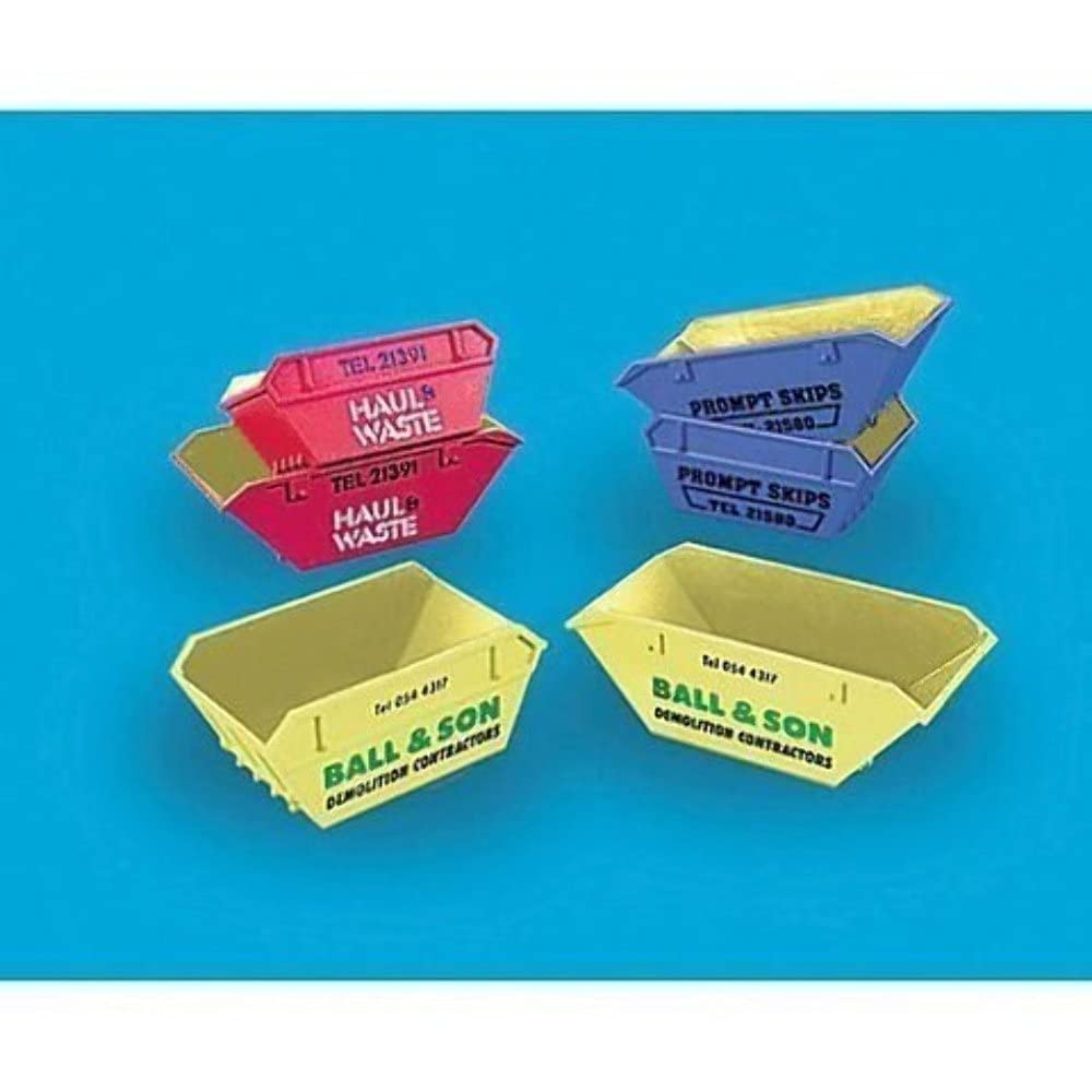 Modelscene 5088 OO Gauge Skips Yellow (Lge/Sml)