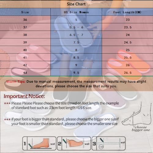 Women Breathable Mesh Orthopedic Slip On Mules Closed Toe Backless Sneakers Lightweight Breathable Comfortable Walking Shoes 6