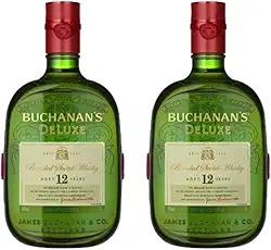 Kit 2 Whisky Buchanan's Deluxe 12 anos 750ml