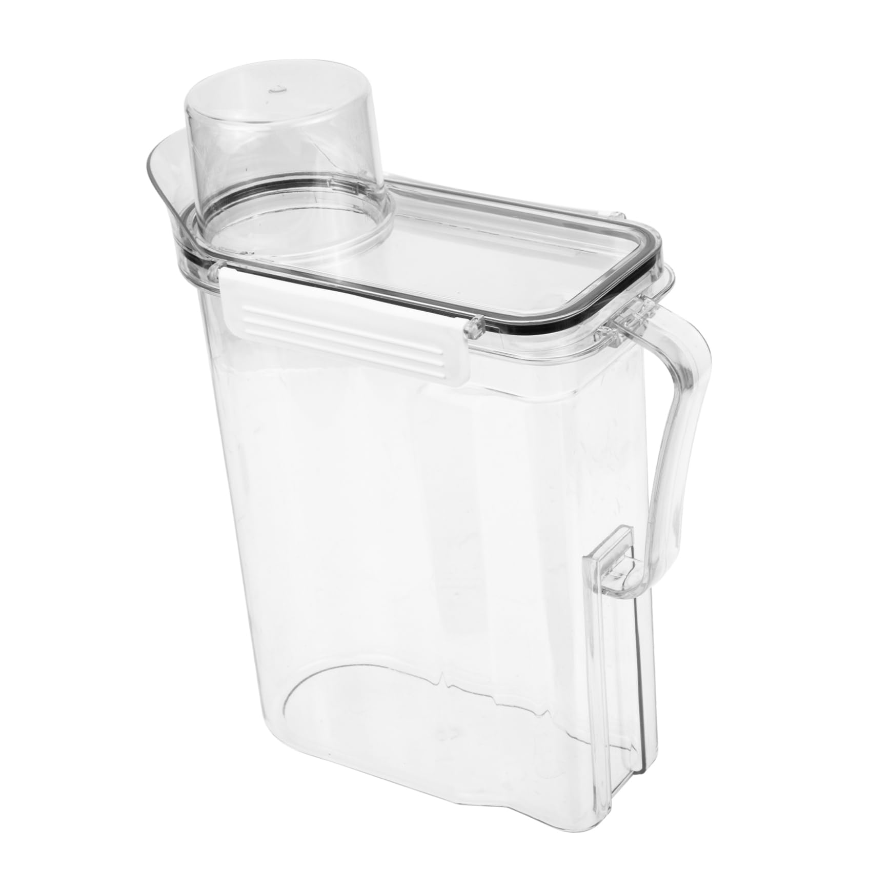 Boîte de rangement hermétique transparente et étanche pour lessive de bain