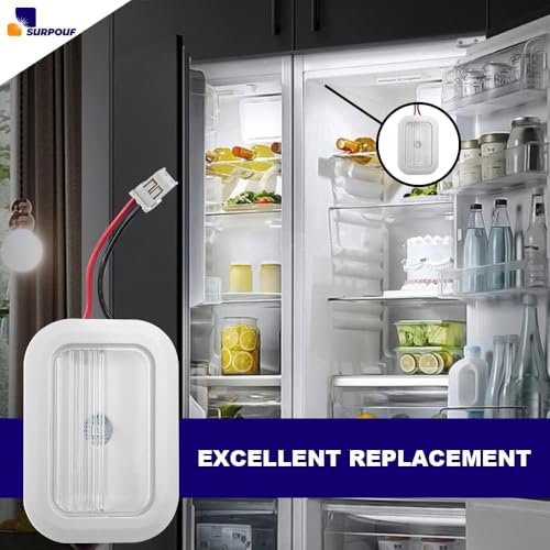3-Pack W10843353 W10695459 Refrigerator LED Light Module Assembly Fits for Whirlpool Maytag Replaces W11126053, W10660728, W10279030, W11205083 by JHACM - Used condition - Image 4