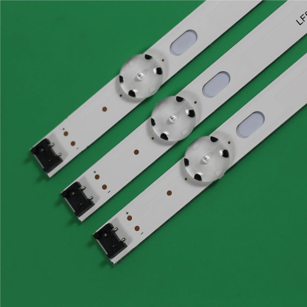 Striscia LED adatta for WOOREE 43 pollici UHD Array LC430DUY(SH)(A3) HC430DUN-SLVX1-511X 43LK5900PLA 43UJ654V 43LJ554T 43LJ619V-TE 43LJ624V-ZC