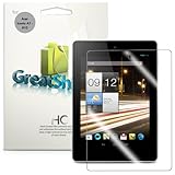 GreatShield Ultra Smooth Clear Screen Protector Film for Acer Iconia A1-810 (3 Pack)