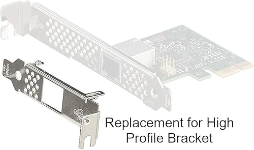 Miniatura 4 de Soporte de perfil bajo para I210-T1 E0X95AA 728562-001 697356-001 FHNX8 G74359-002 G74359-003 LP