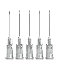 Vista 21 de 100 piezas de accesorios de laboratorio GODCREAT con luer lock de 18Ga y aguja de 1 pulgada, paquete individual estéril para medición científica