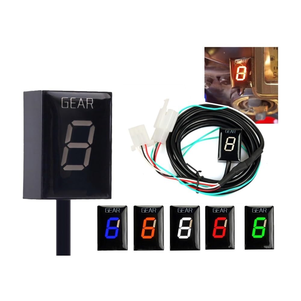 Sensore Leva Cambio Moto con Display, indicatore Marcia 1-6 per CBF500 CBF 500 2004 2005 2006 CBF600 600 2004-2007