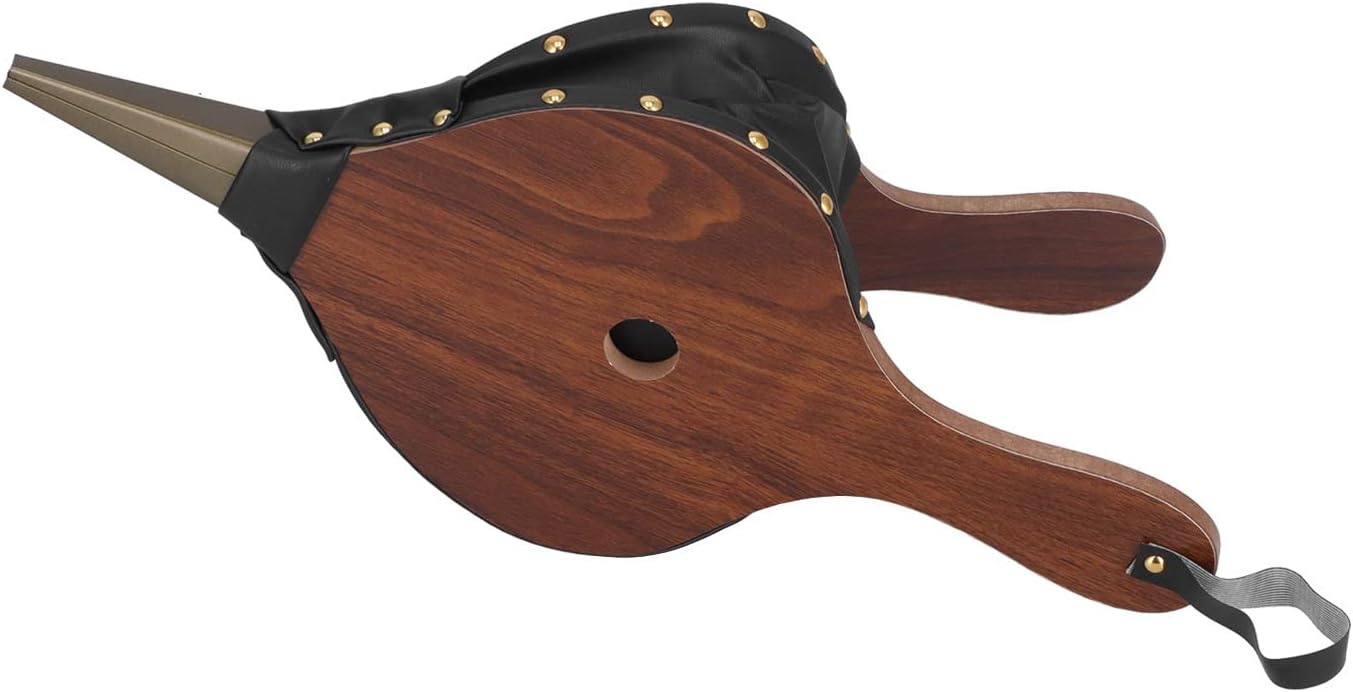 Tyenaza Fireplace Bellows, Manual Fire Pit Bellows, Wooden Fireplace Bellows Manual Air Blower for Outdoor Camping BBQ Grill Chimney