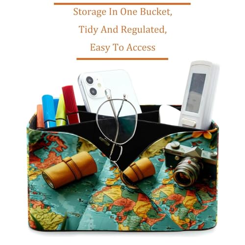Boîte de rangement stylos et cosmétiques rectangulaire pour libérer de l'espace