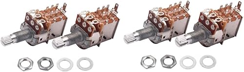 Miniatura 9 de VICASKY 4 Pcs B1m Audio Potentiometers Amplifier A1 Guitar