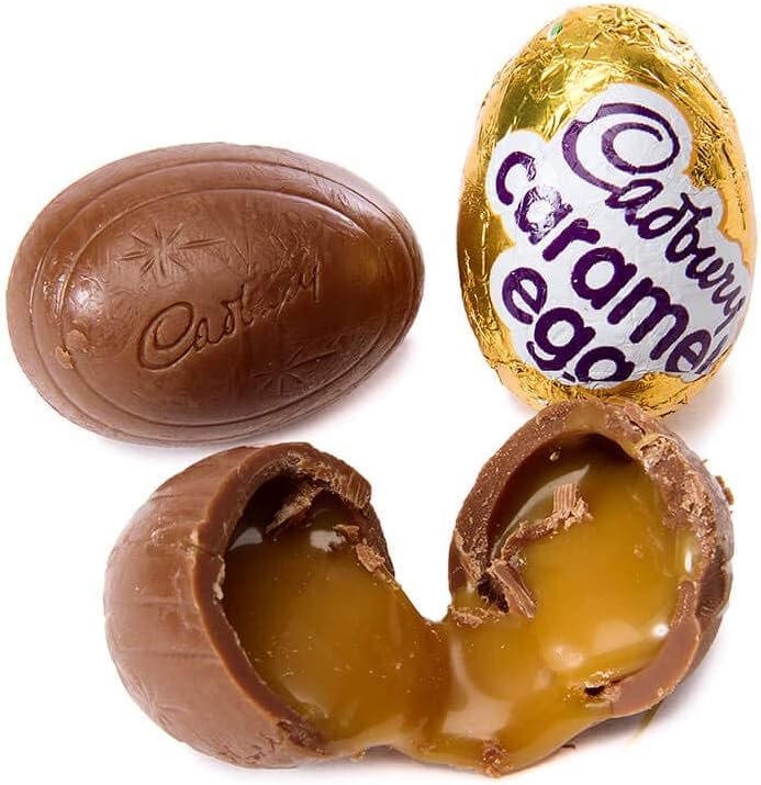 Cadbury Eggs 1.2 oz Easter (Caramel Eggs) 26 Eggs
