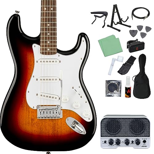 Squier by Fender Affinity Series Stratocaster 3TS エレキギター初心者14点セット【Bluetooth搭載ミニアンプ付き】 ストラトキャスター スクワイヤー/スクワイア