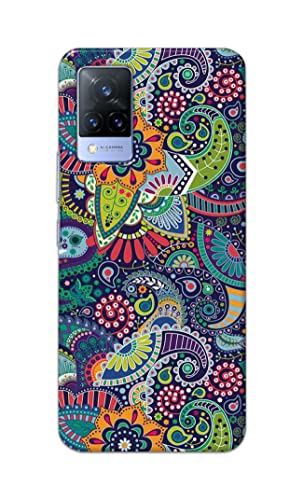 Image of Printed Hard Back Cover Case for Vivo V21 5G Back Cover (Miraculous Patterns) -1803