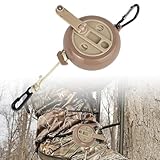 bssiwbepon Retractable Bow Hoist Bow Pull Up Rope 33ft Bow Archery Hunting Gear Backpack Hoist Deer Hunting Equipment Saddle Accessories Brown