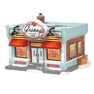 Department 56 Snow Village National Lampoon’s Christmas Vaction Jelly of The Month Club Lit Building, 5.12 Inch…