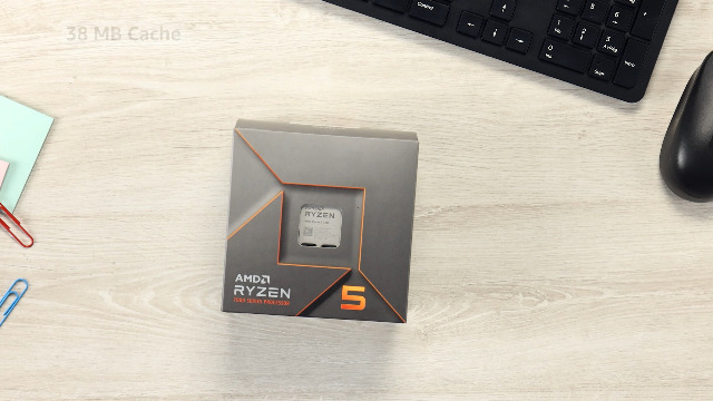AMD Ryzen™ 5 7600 6-Core, 12-Thread Unlocked Desktop Processor
