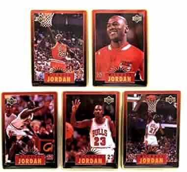 Michael jordan metal collector cards Clearance