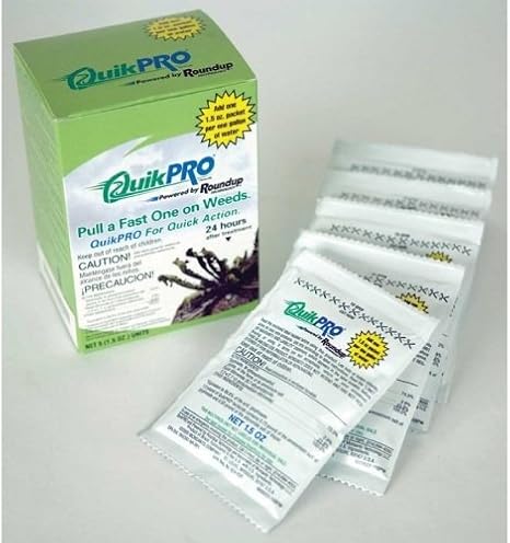 Amazon.com : Roundup QuikPRO Non-Selective Herbicide, 5 (1.5 ...