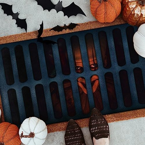 ZIHEAN Halloween Door Mat Horror Clown Welcome Door Mats Holiday Party Decorating Supplies Non-Slip Rubber Washable Waterproof Durable Easy to Clean Entry Mat 17" X29" ZIHEAN Halloween Door Mat Horror Clown Welcome Door Mats Holiday Party Decorating Supplies Non-Slip Rubber Washable Waterproof Durable Easy to Clean Entry Mat 17" X29"