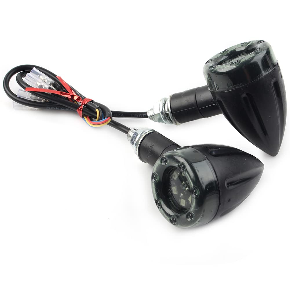 Bacar Universal Aftermarket Turn Signal Light Indicatior Replacement for Harley for Sportster XL883 XL1200, Touring FLHT FLHR FLHX FLTR