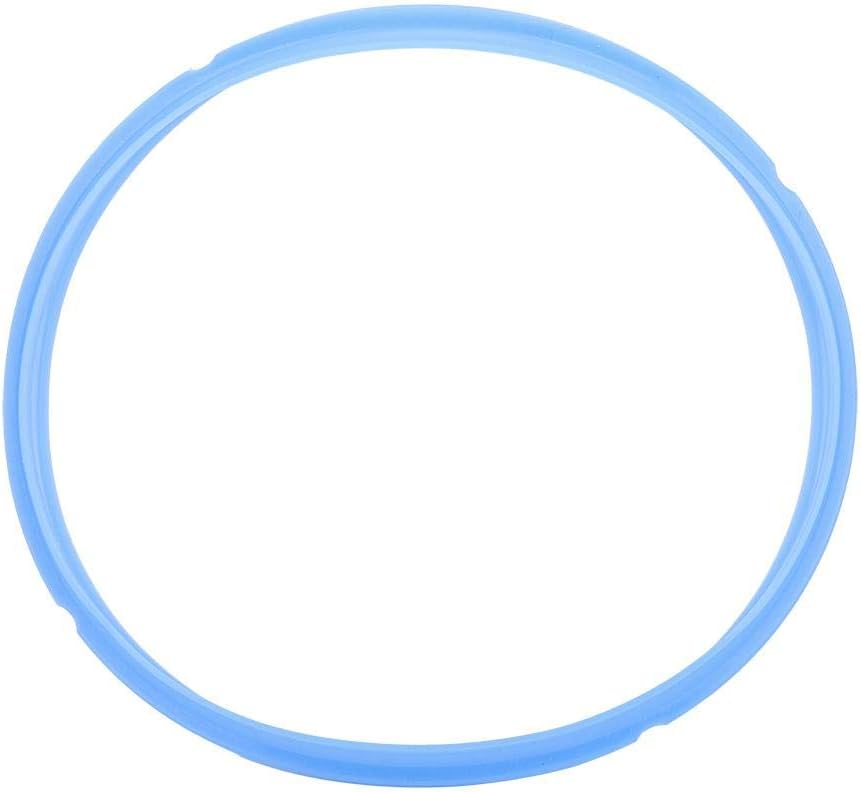 1 PCS Silicone Sealing Ring Accessory Compatible with Instant Pot 5/6 Qt, 8Qt Pressure Tool Silicone Gasket Accessories Rubber Sealer Replacement (8Qt Blue)