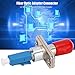 Leapiture Fiber Optic Adapter Fiber Optic Converter Single Mode Adapter Fiber Optic Joiner Fiber Optic Patch Adapter ABS for Industrial
