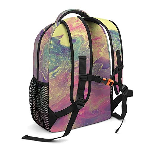 Zaino Da Città Classico Adulto Donna Casual Daypacks Moda Zaino Scuola Elementare Stampa Per Ragazze Ragazzi Fluido Rovente - 5